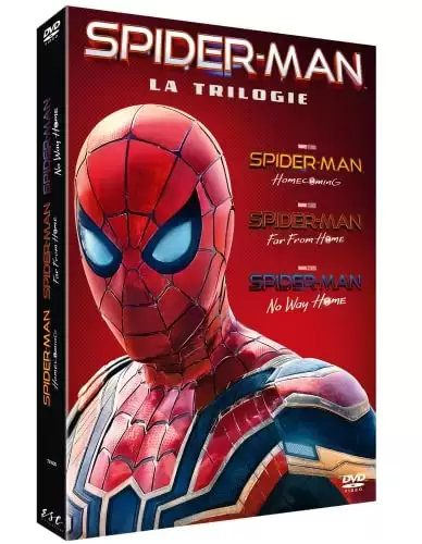 Films MARVEL - Spider-Man : Homecoming + Far from Home + No Way Home