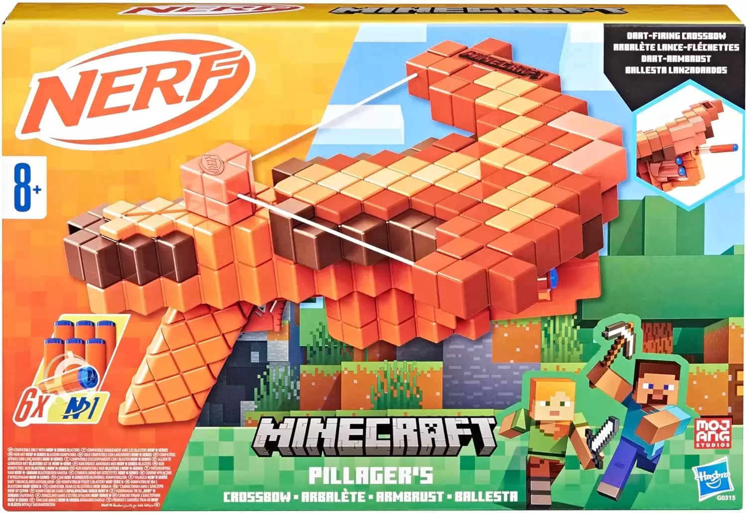 NERF Minecraft - Pillager\'s Crossbow