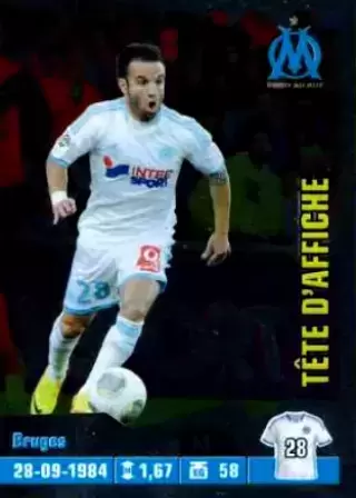 Foot 2013-2014 - Mathieu Valbuena (puzzle 2) - Olympique de Marseille