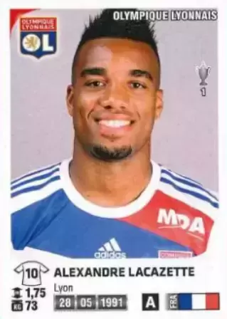 Foot 2012-13 - Alexandre Lacazette - Olympique Lyonnais