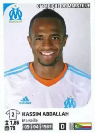 Foot 2012-13 - Kassim Abdallah - Olympique de Marseille