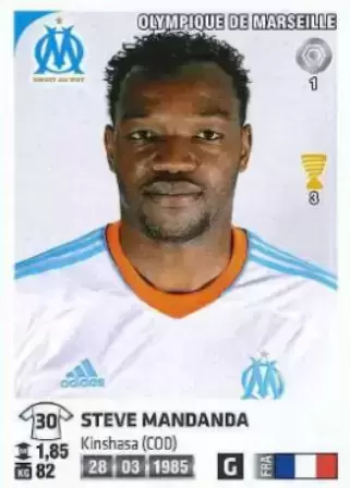 Foot 2012-13 - Steve Mandanda - Olympique de Marseille