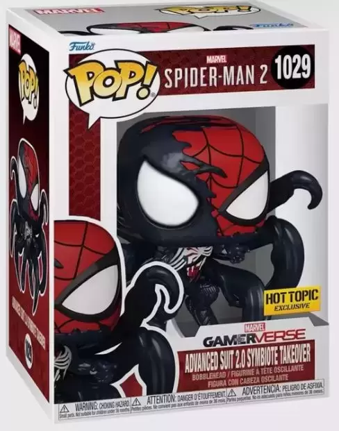 POP! Games - Marvel Gameverse Spider-Man 2 - Advanced Suit 2.0 Symbiote Takeover