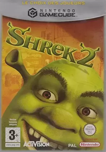 Nintendo Gamecube Games - Shrek 2 - Platinum