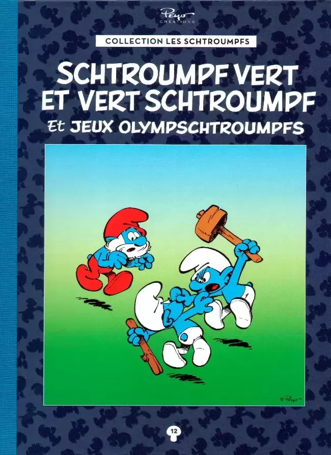 Les Schtroumpfs - Collection Hachette - Schtroumpf vert et vert Schtroumpf