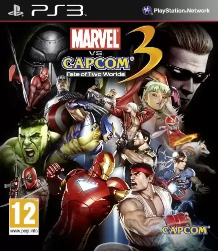 Jeux PS3 - Marvel VS. Capcom 3 Fate of Two Worlds