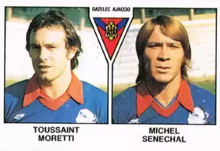 Football 79 en Images - Toussaint Moretti / Michel Senechal - F.C. D\'Ajaccio Gazelec