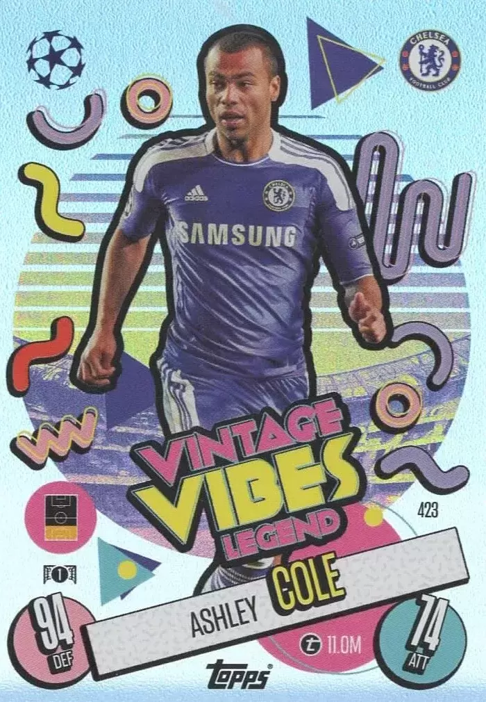 Match Attax - UEFA Champions League 2024/25 - Ashley Cole