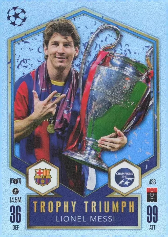 Match Attax - UEFA Champions League 2024/25 - Lionel Messi