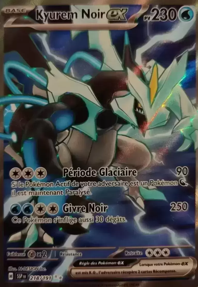 Etincelles Déferlantes - SSPFR - Kyurem Noir EX