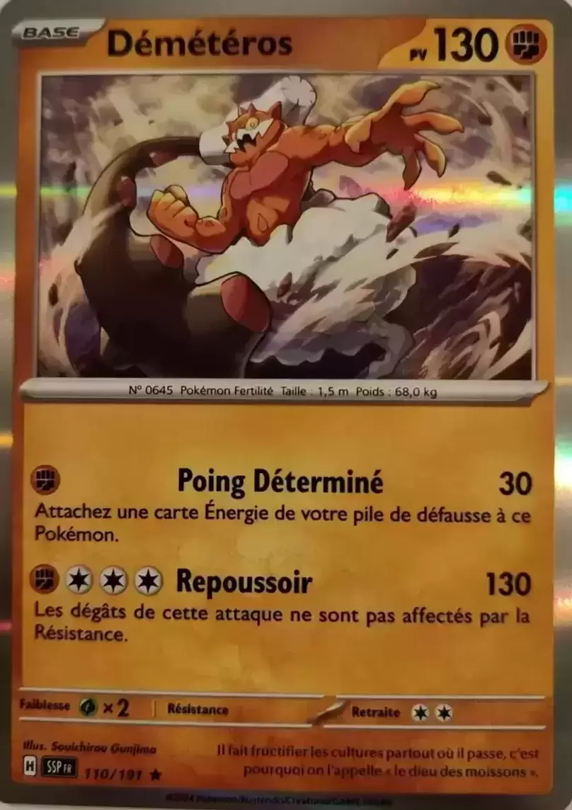 Etincelles Déferlantes - SSPFR - Démétéros holographique