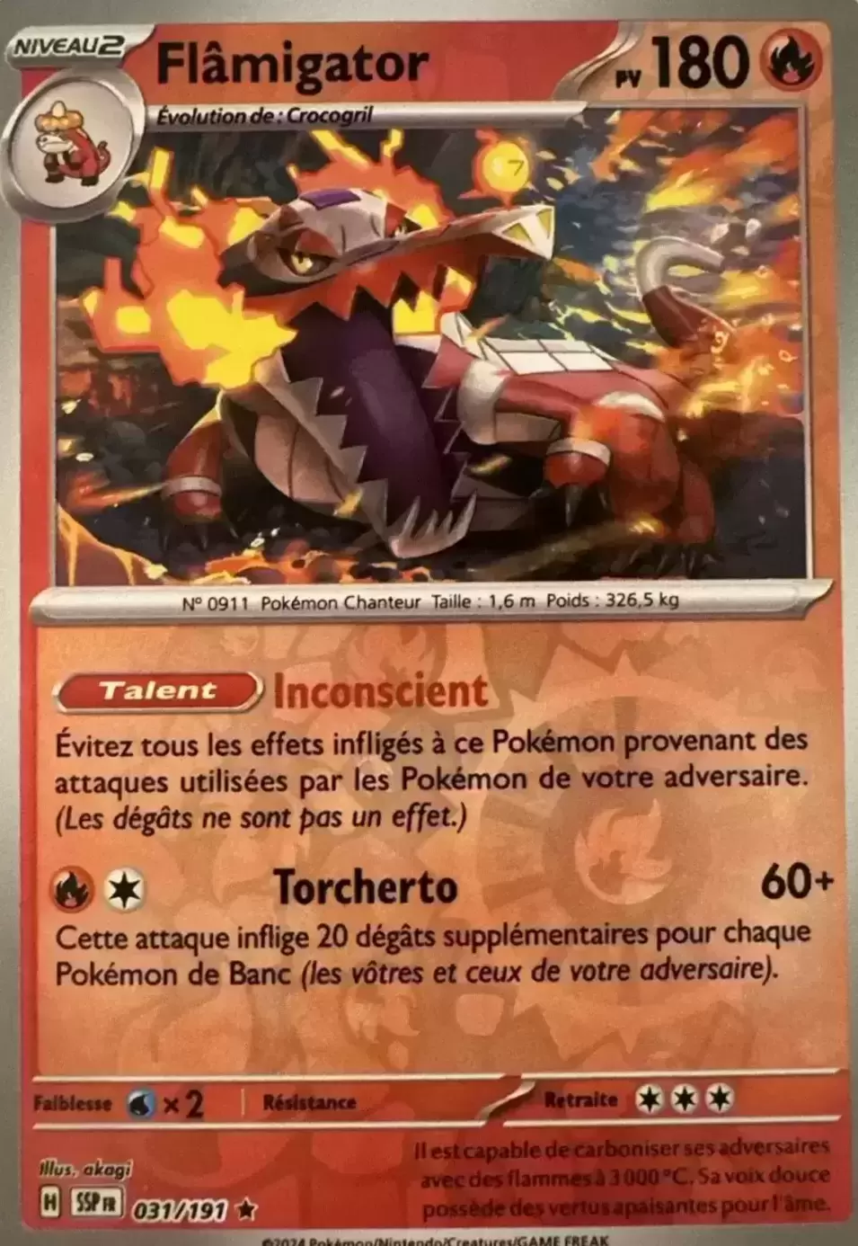 Etincelles Déferlantes - SSPFR - Flâmigator Reverse