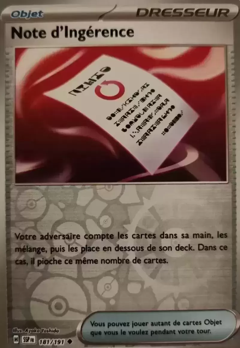 Etincelles Déferlantes - SSPFR - Note d\'Ingérence Reverse