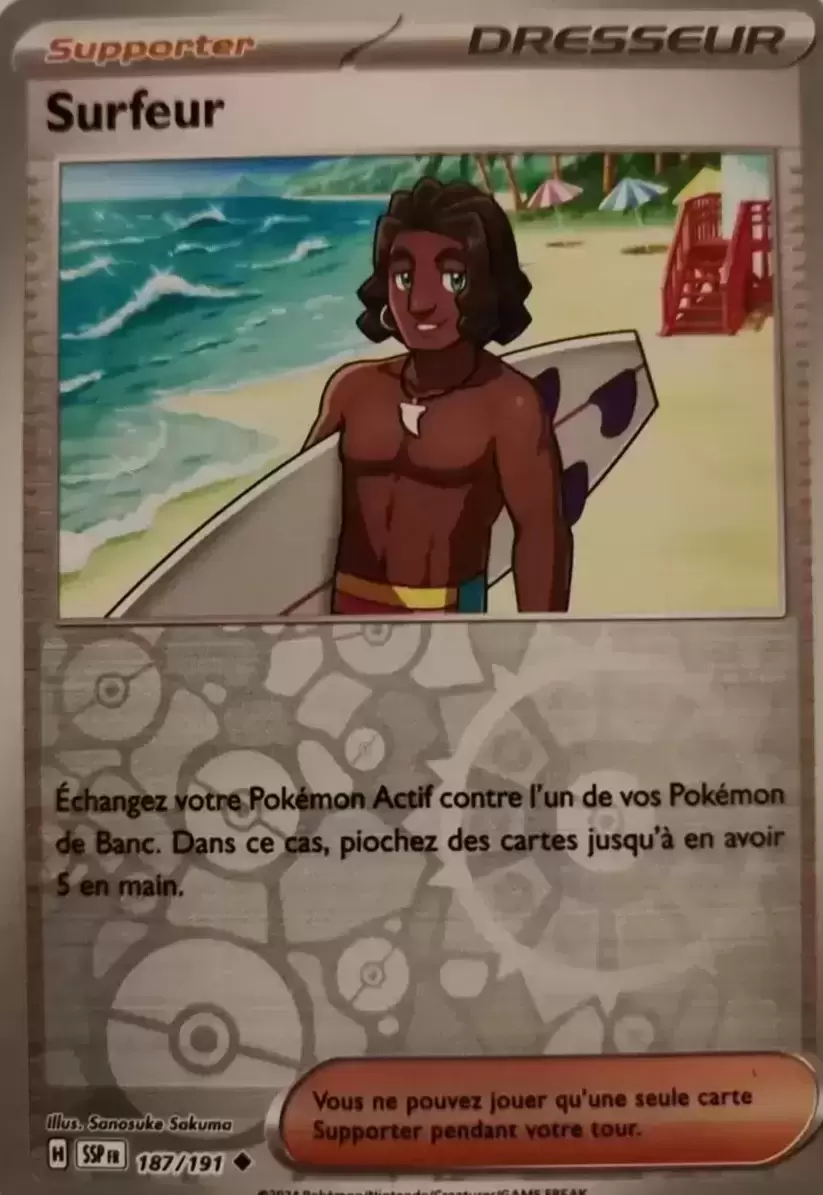 Etincelles Déferlantes - SSPFR - Surfeur Reverse