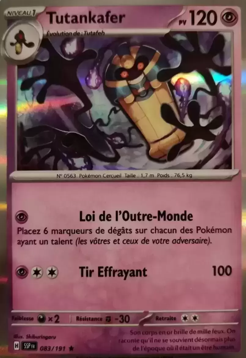 Etincelles Déferlantes - SSPFR - Tutankafer holographique