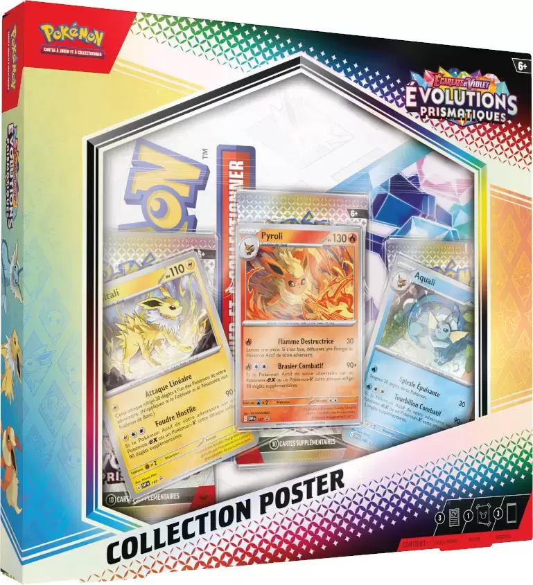 Coffret de Boosters - Coffret Collection Poster Évolutions Prismatiques EV8.5