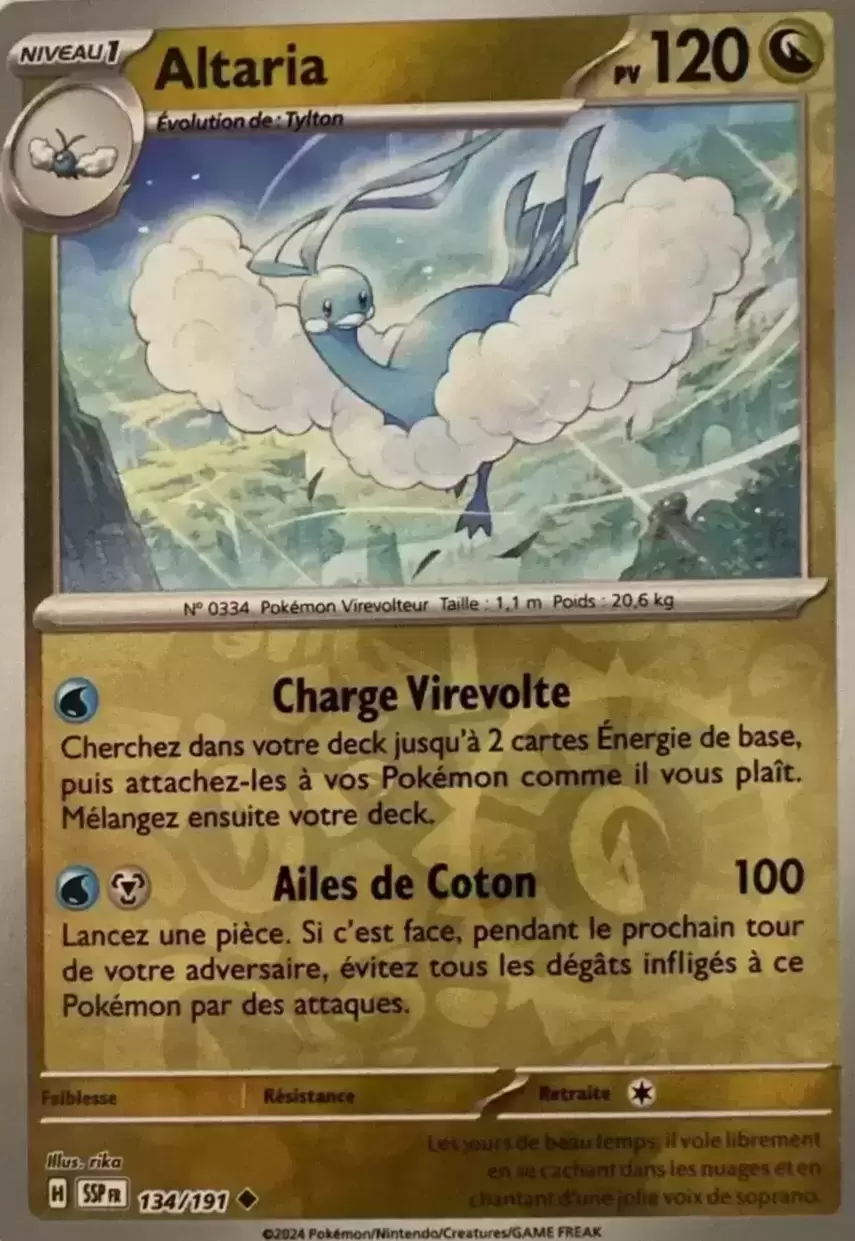 Etincelles Déferlantes - SSPFR - Altaria Reverse