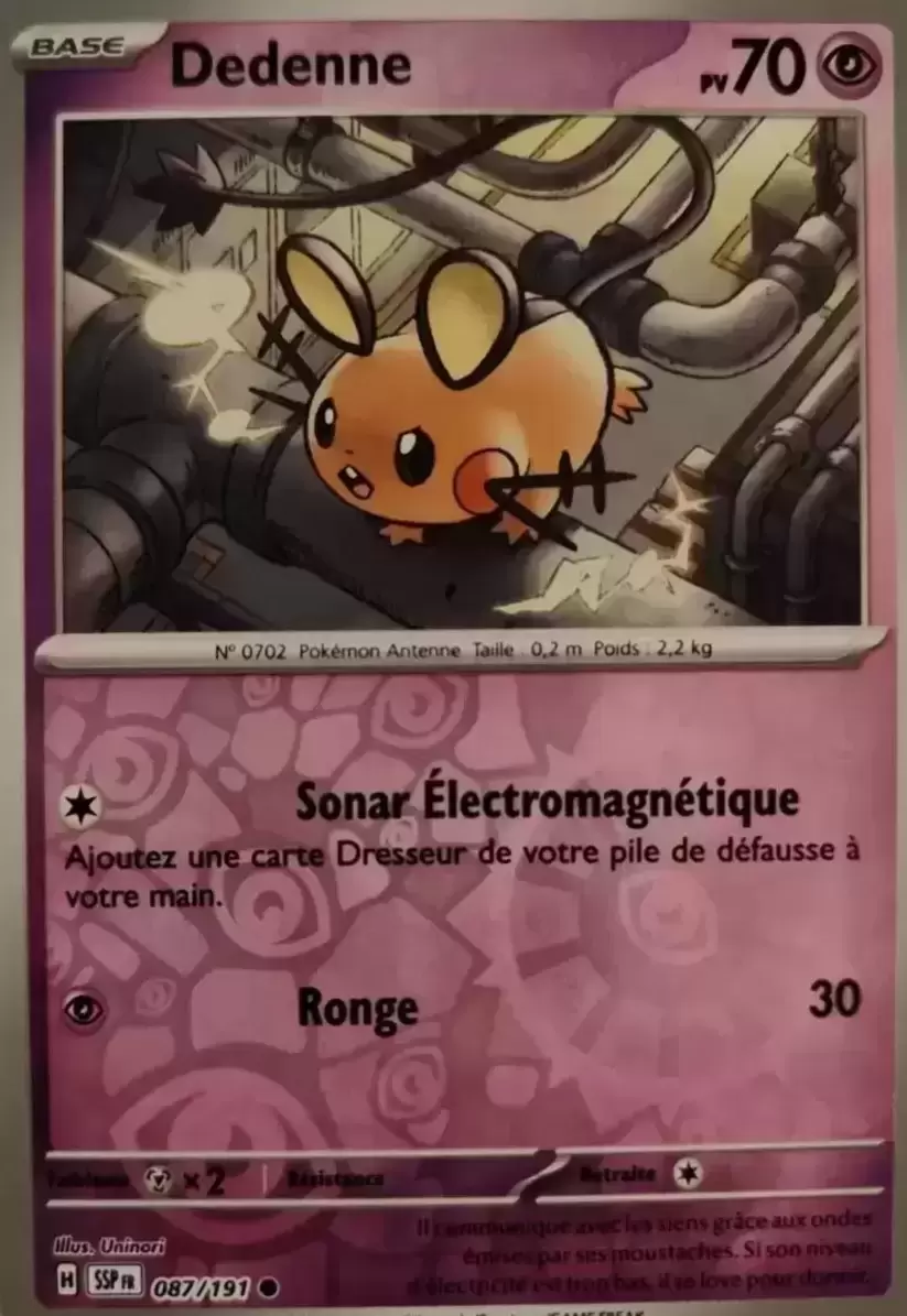 Etincelles Déferlantes - SSPFR - Dedenne Reverse