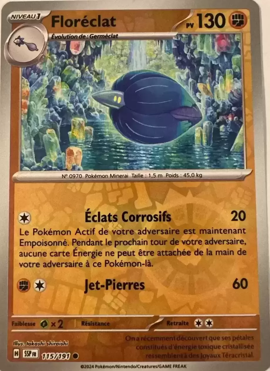 Etincelles Déferlantes - SSPFR - Floréclat Reverse