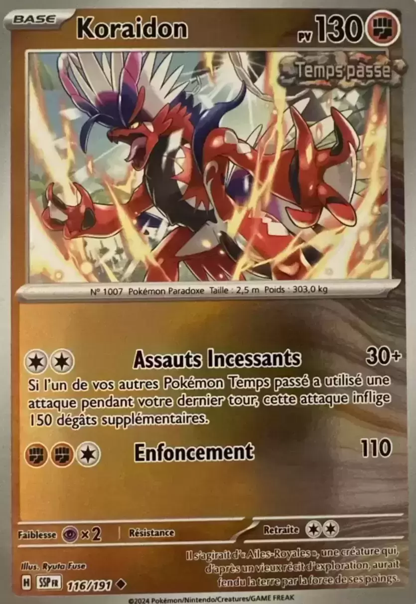 Etincelles Déferlantes - SSPFR - Koraidon Reverse