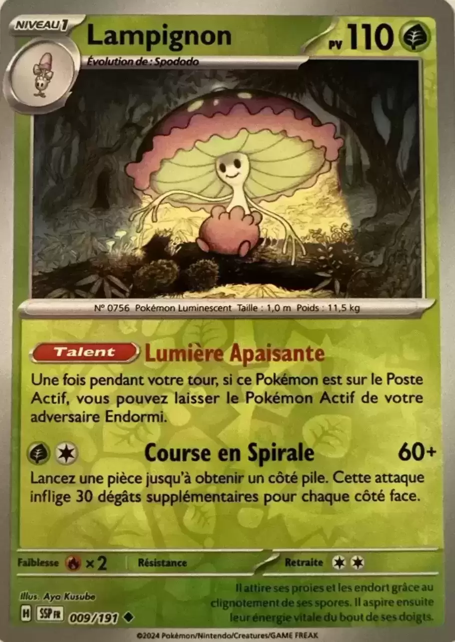 Etincelles Déferlantes - SSPFR - Lampignon Reverse