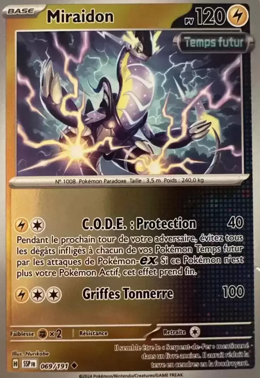 Etincelles Déferlantes - SSPFR - Miraidon Reverse