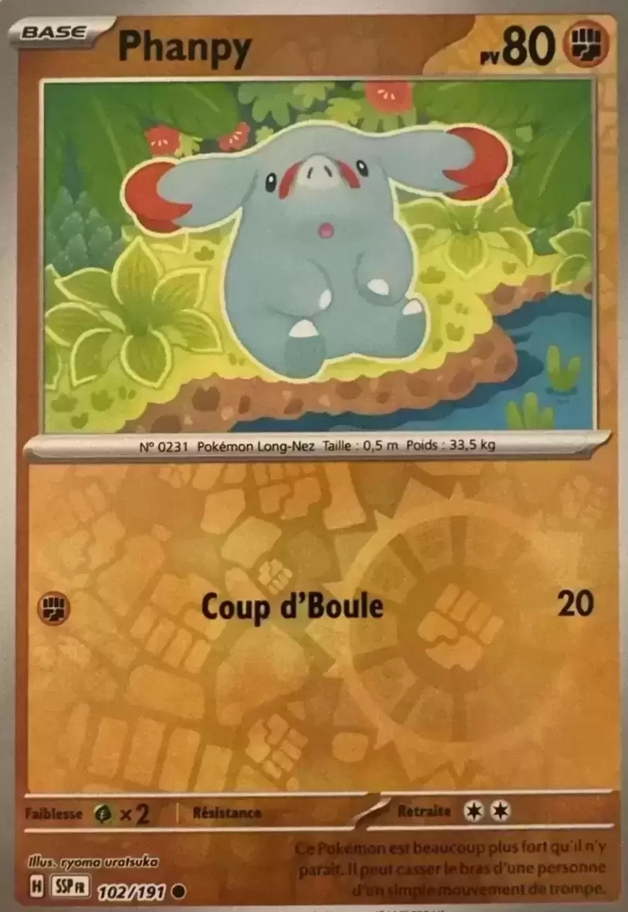 Etincelles Déferlantes - SSPFR - Phanpy Reverse
