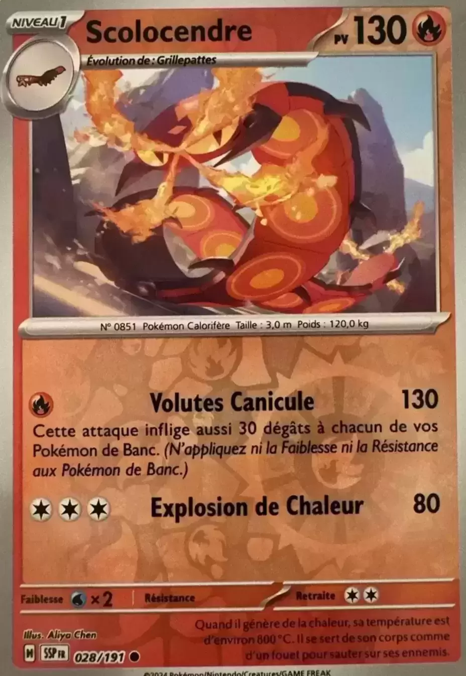 Etincelles Déferlantes - SSPFR - Scolocendre Reverse