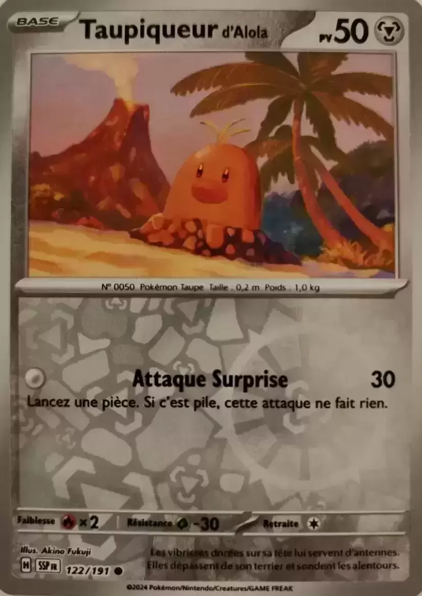 Etincelles Déferlantes - SSPFR - Taupiqueur d\'Alola Reverse