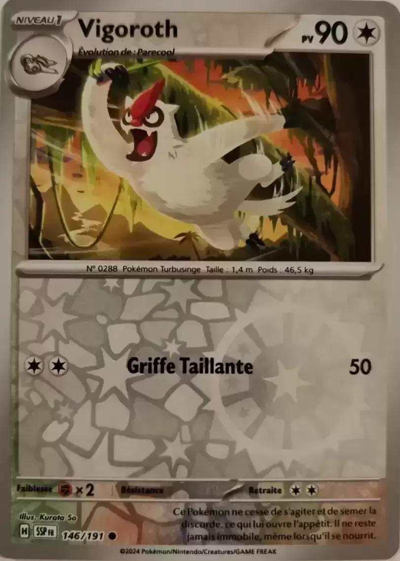 Etincelles Déferlantes - SSPFR - Vigoroth Reverse