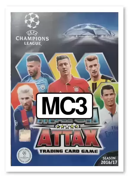 Match Attax - UEFA Champions League 2016-17 - Bacary Sagna