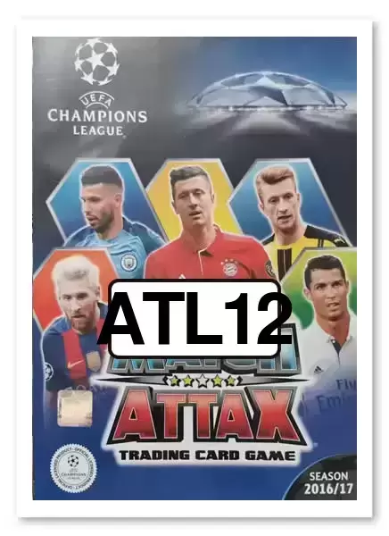 Match Attax - UEFA Champions League 2016-17 - Koke