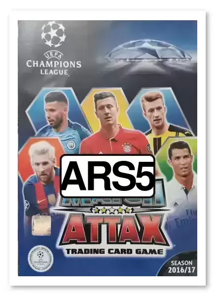 Match Attax - UEFA Champions League 2016-17 - Laurent Koscielny