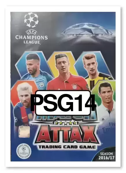 Match Attax - UEFA Champions League 2016-17 - Lucas