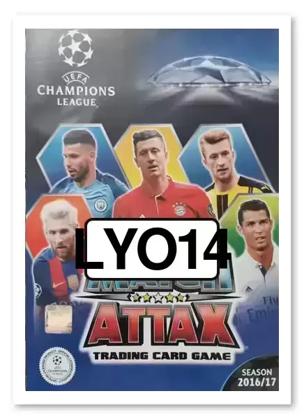 Match Attax - UEFA Champions League 2016-17 - Nabil Fekir