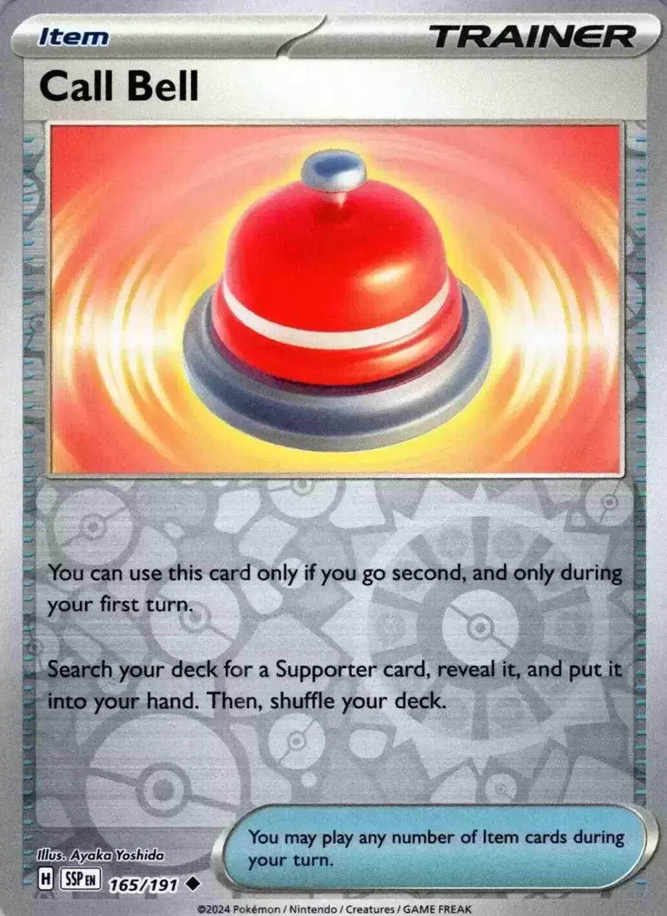 Surging Sparks SSPEN - Call Bell Reverse