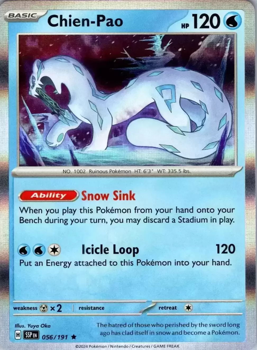 Surging Sparks SSPEN - Chien-Pao Holo