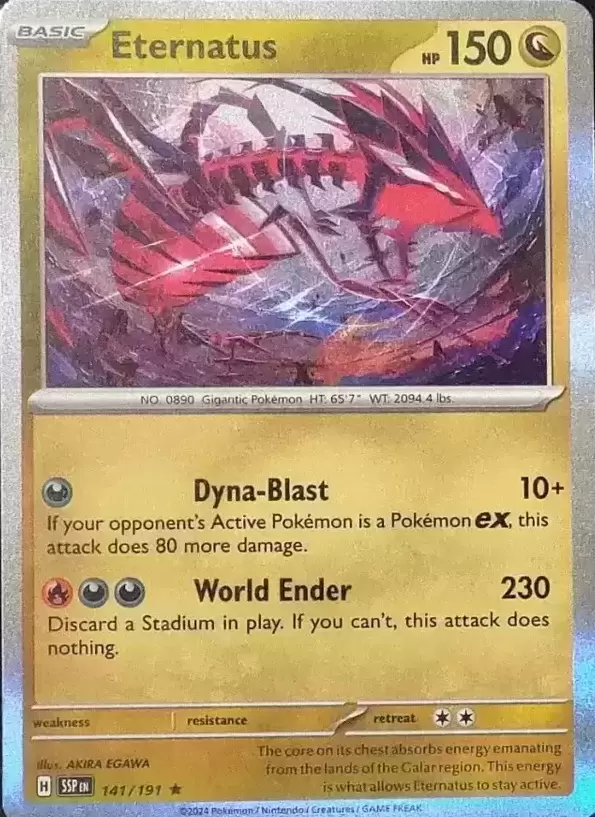 Surging Sparks SSPEN - Eternatus Holo