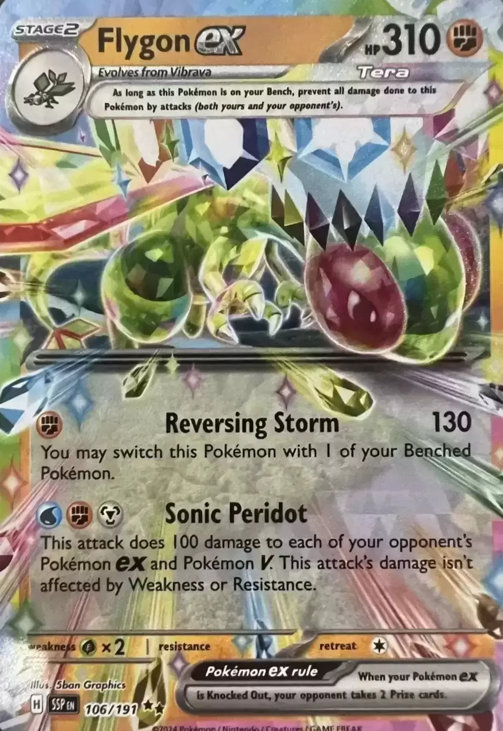 Surging Sparks SSPEN - Flygon EX