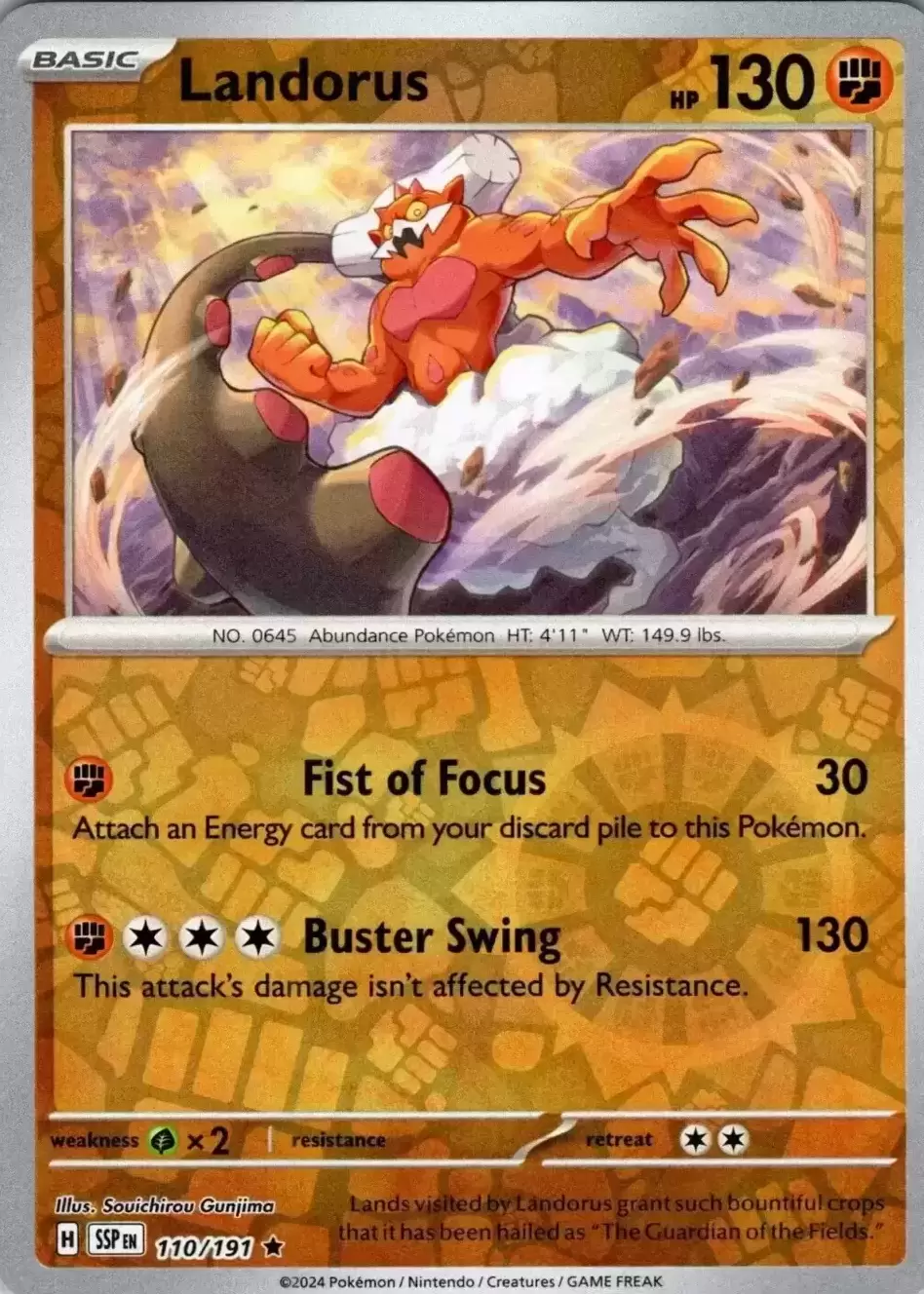Surging Sparks SSPEN - Landorus Reverse