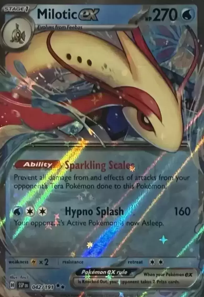 Surging Sparks SSPEN - Milotic EX