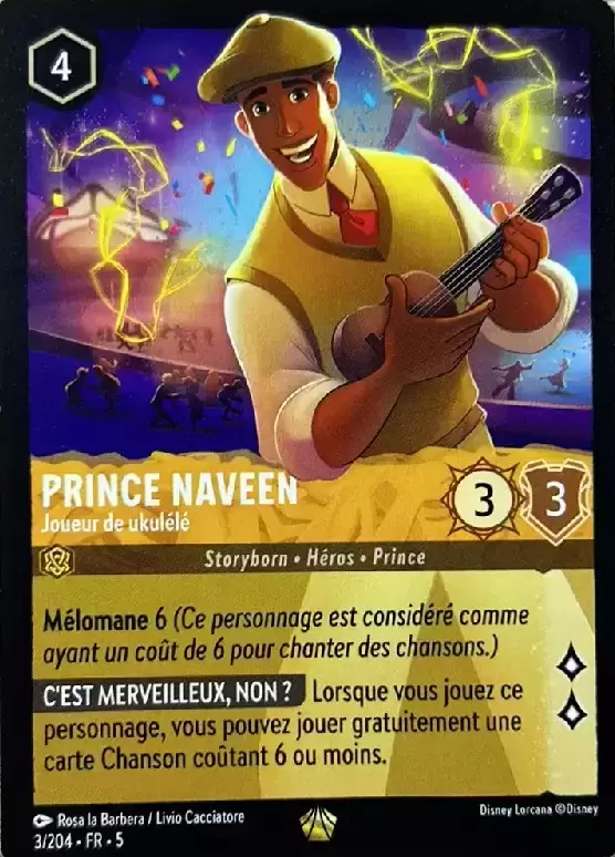 Ciel Scintillant - Chapitre 5 - Prince Naveen - Joueur de Ukulélé - Brillante