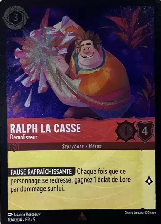 Ciel Scintillant - Chapitre 5 - Ralph La Casse - Démolisseur - Brillante