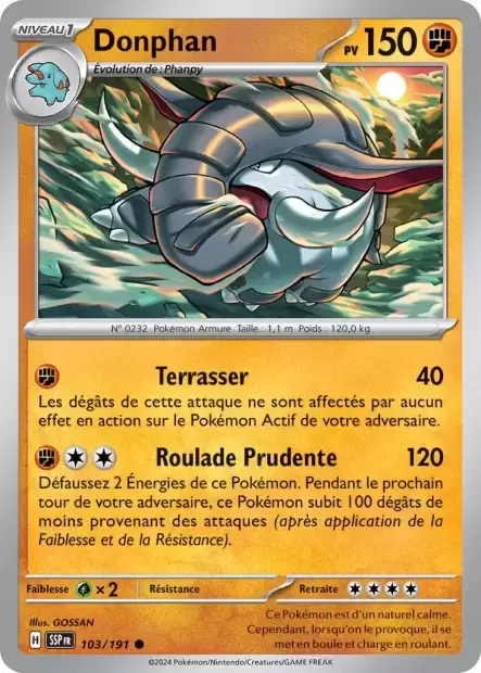 Etincelles Déferlantes - SSPFR - Donphan