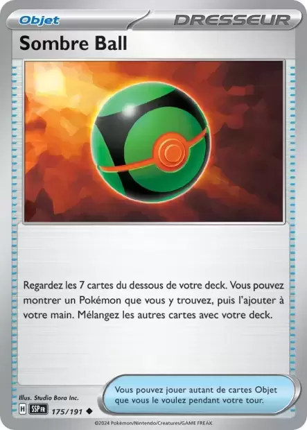 Etincelles Déferlantes - SSPFR - Sombre Ball