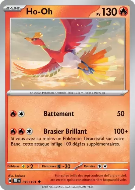 Etincelles Déferlantes - SSPFR - Ho-Oh