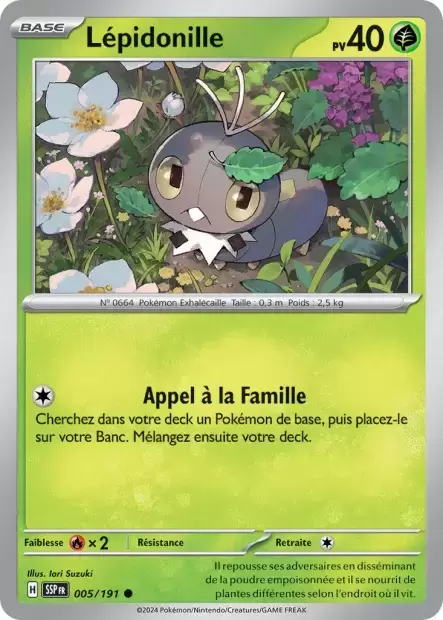 Etincelles Déferlantes - SSPFR - Lépidonille