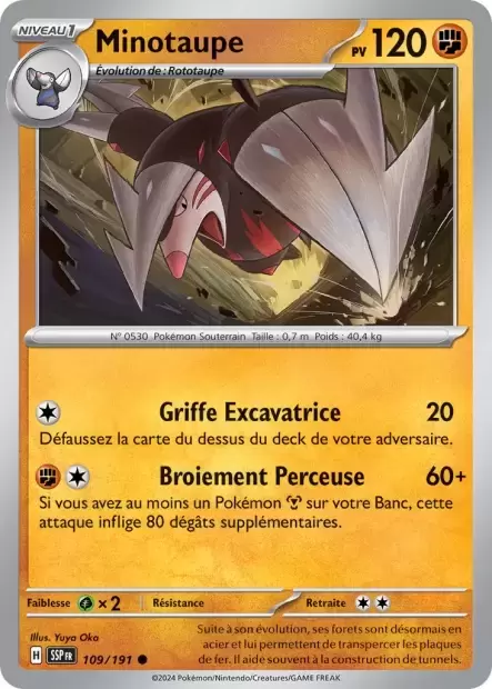 Etincelles Déferlantes - SSPFR - Minotaupe