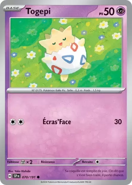 Etincelles Déferlantes - SSPFR - Togepi
