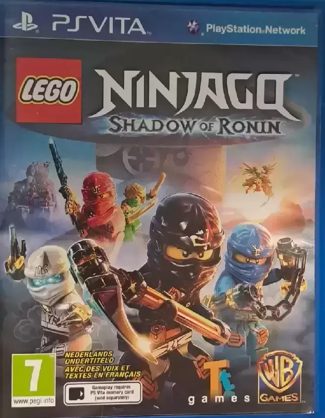 PS Vita Games - Lego Ninjago Shadow of Ronin